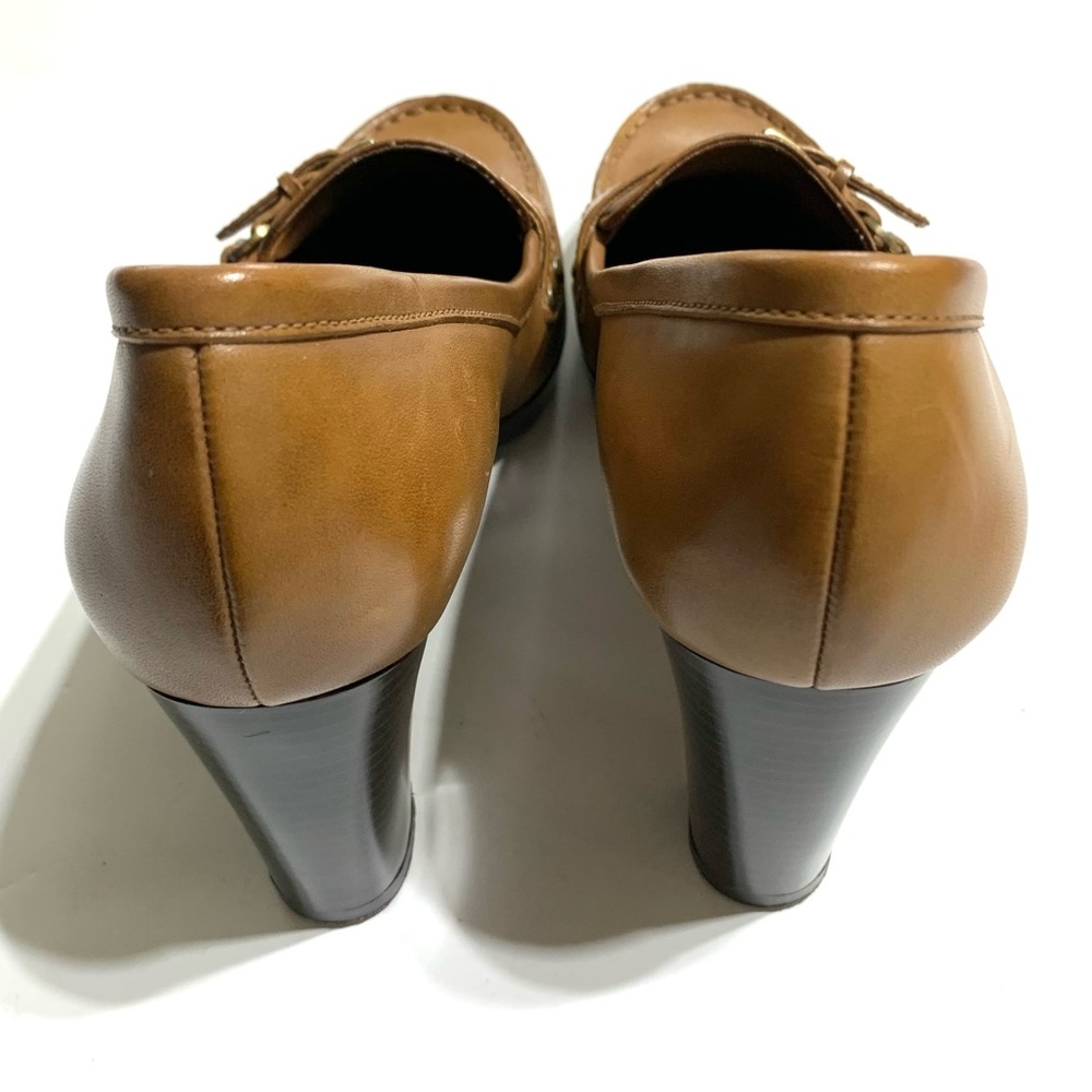 Azaleia camel brown leather shoes NWOT (size 6) - Picture 9 of 13